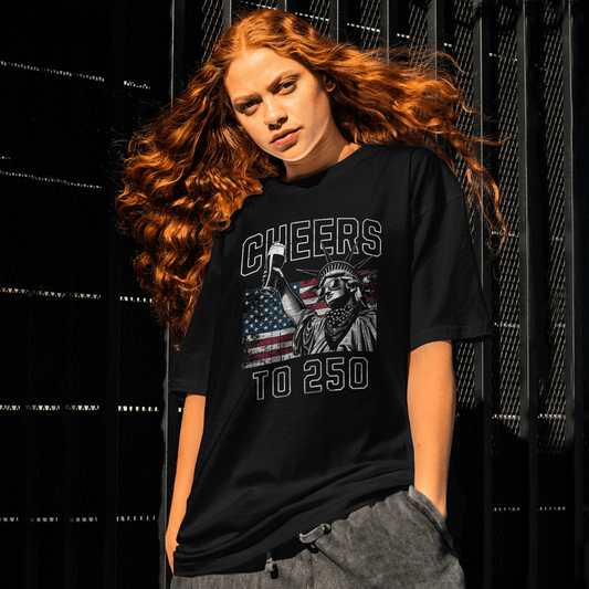 Oversized Cheers T-Shirt